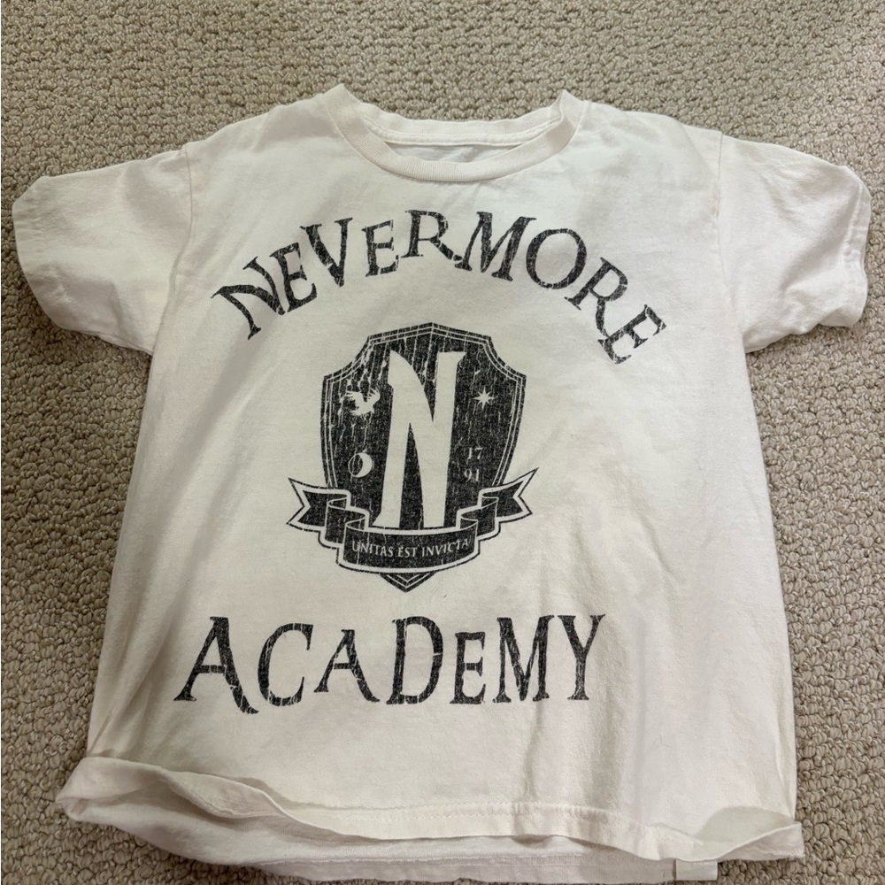 White Short Sleeve Tees with Bold Typography